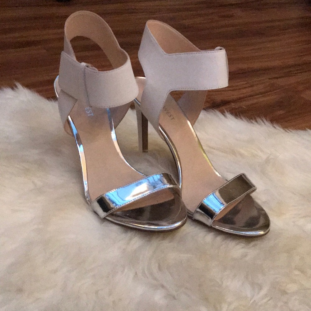 *SOLD* Nine West open toe heels