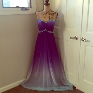 Gorgeous Purple Prom Dress
