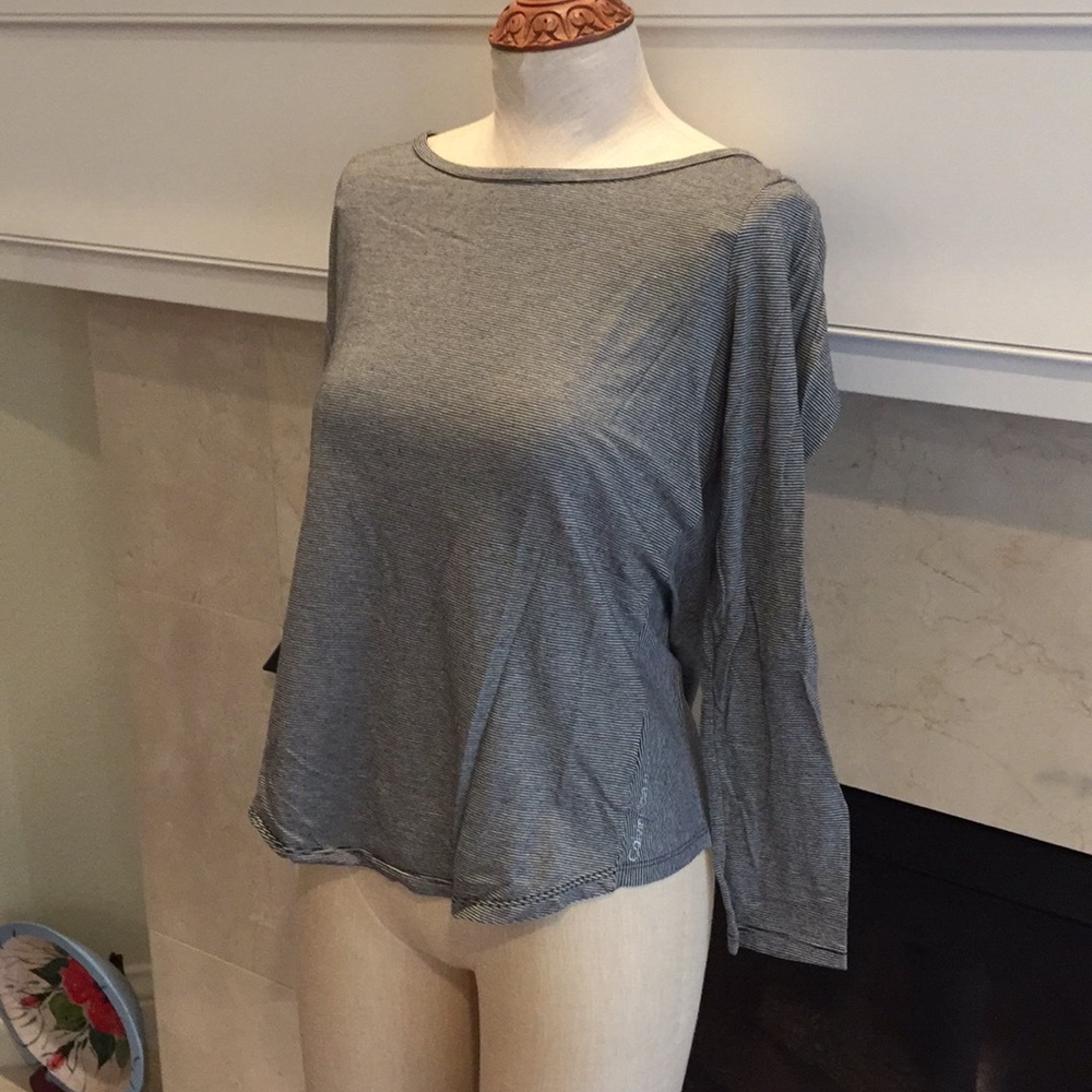 Calvin Klein striped long sleeve shirt