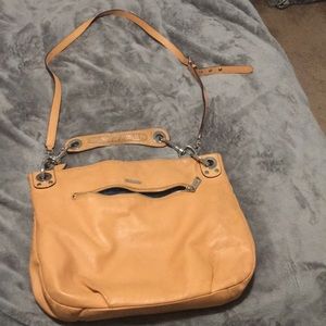 Rebecca Minkoff Tan Studded hobo bag