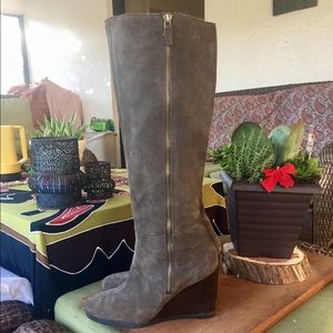 Franco Sarta Beautiful Suede Tall Boots