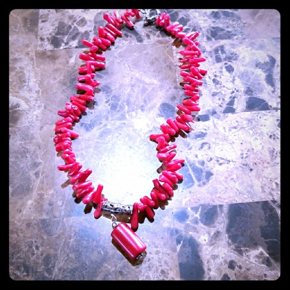 Coral necklace