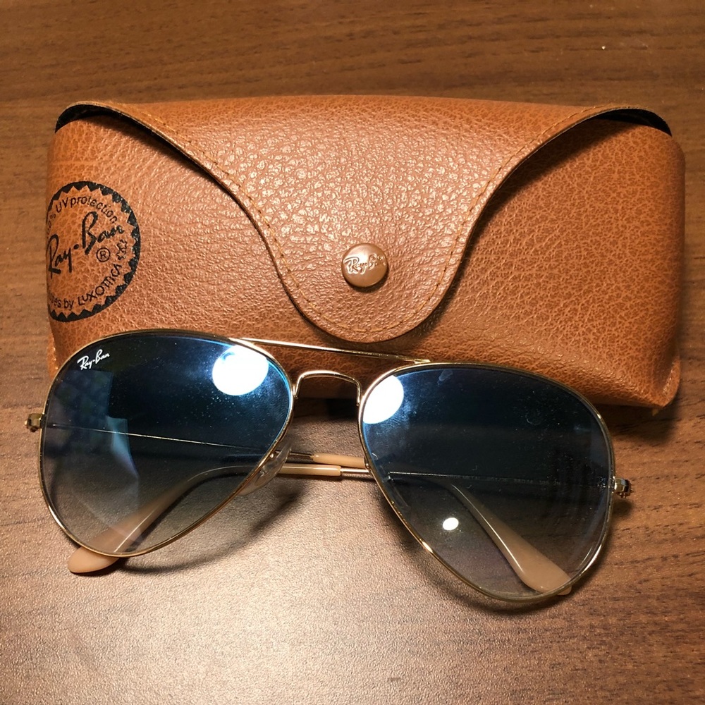 Ray Bans Aviator Gradient