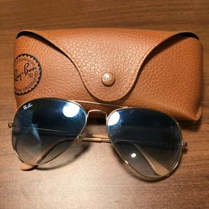 Ray Bans Aviator Gradient