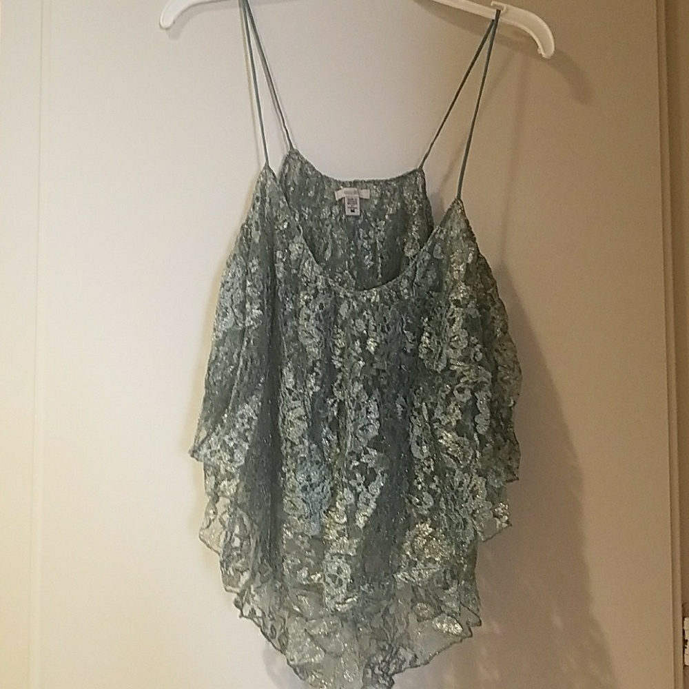 Flowy spaghetti strap