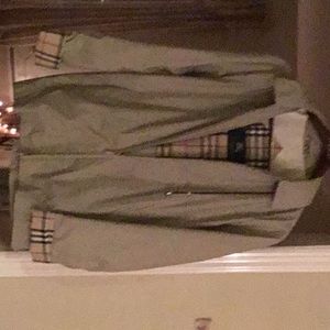 Burberry rain jacket