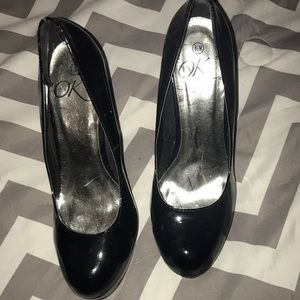 Black heels