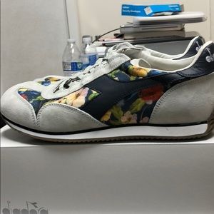 diadora equipe flower shoes