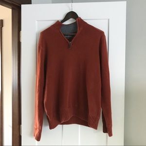 Eddie Bauer Men’s Zip Up Sweater