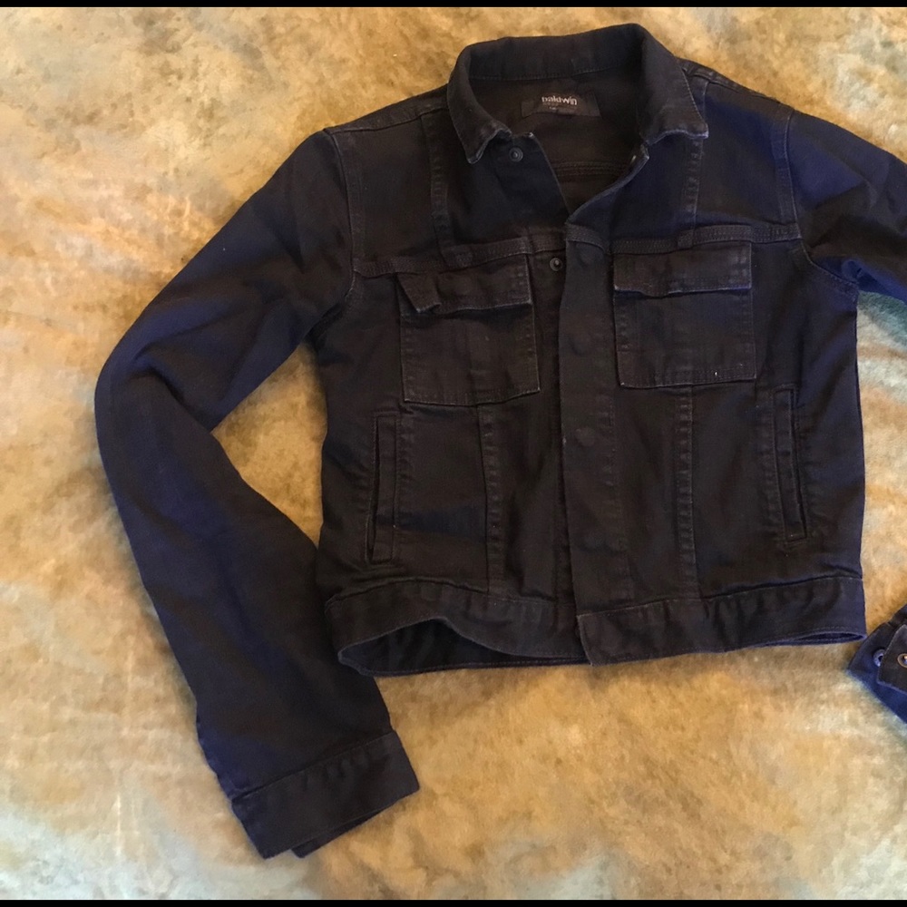Baldwin denim jean jacket size s