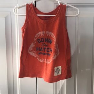 Baby gap shark tank. 12-18 months. Red/orange.