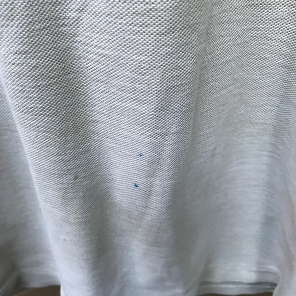 Vintage 80s Tan Graphic Polo Tee - Picture 5 of 5