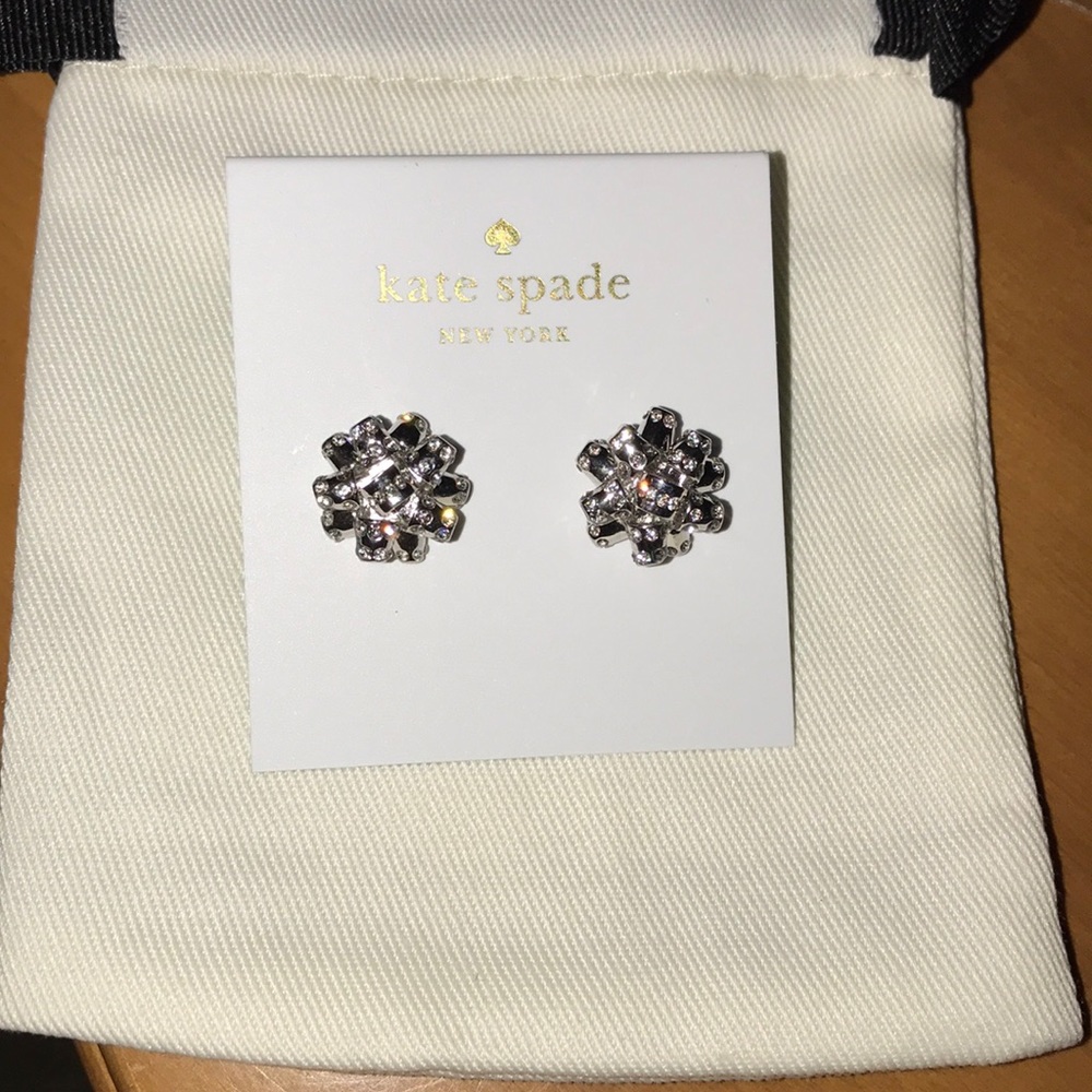 Brand New Kate Spade Bourgeois Bow Earrings