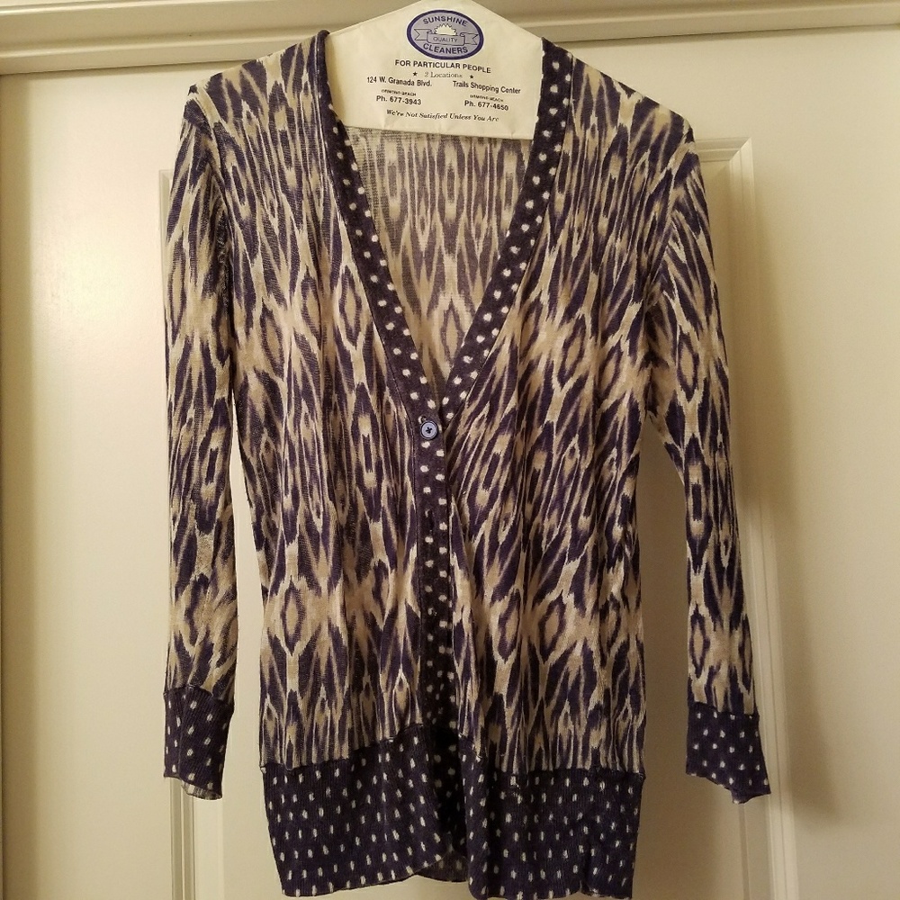 Patterned Cardigan