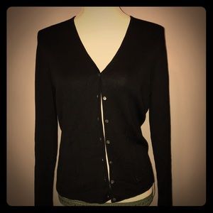 Ann Taylor 100% Silk Cardigan