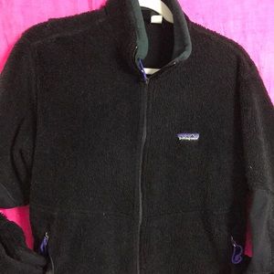 Patagonia polartec fleece zip up jacket