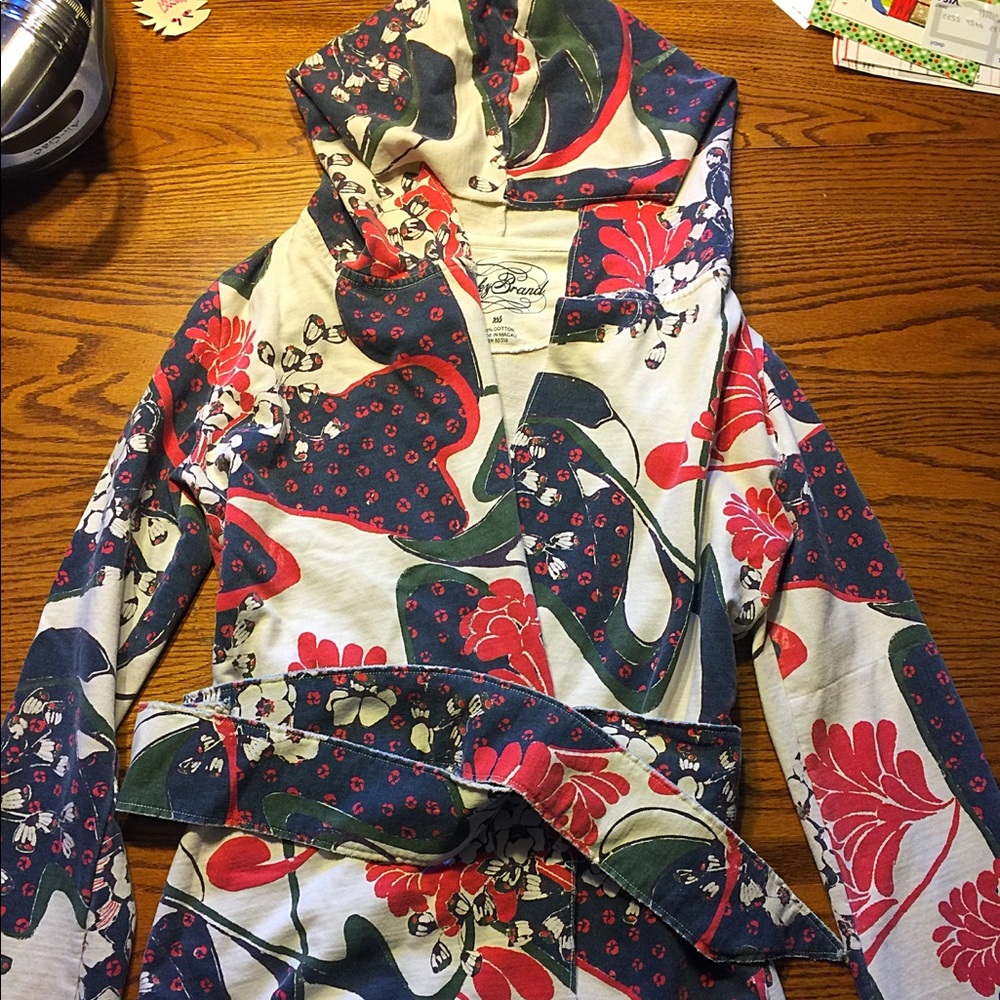 Lucky brand wrap sweater.