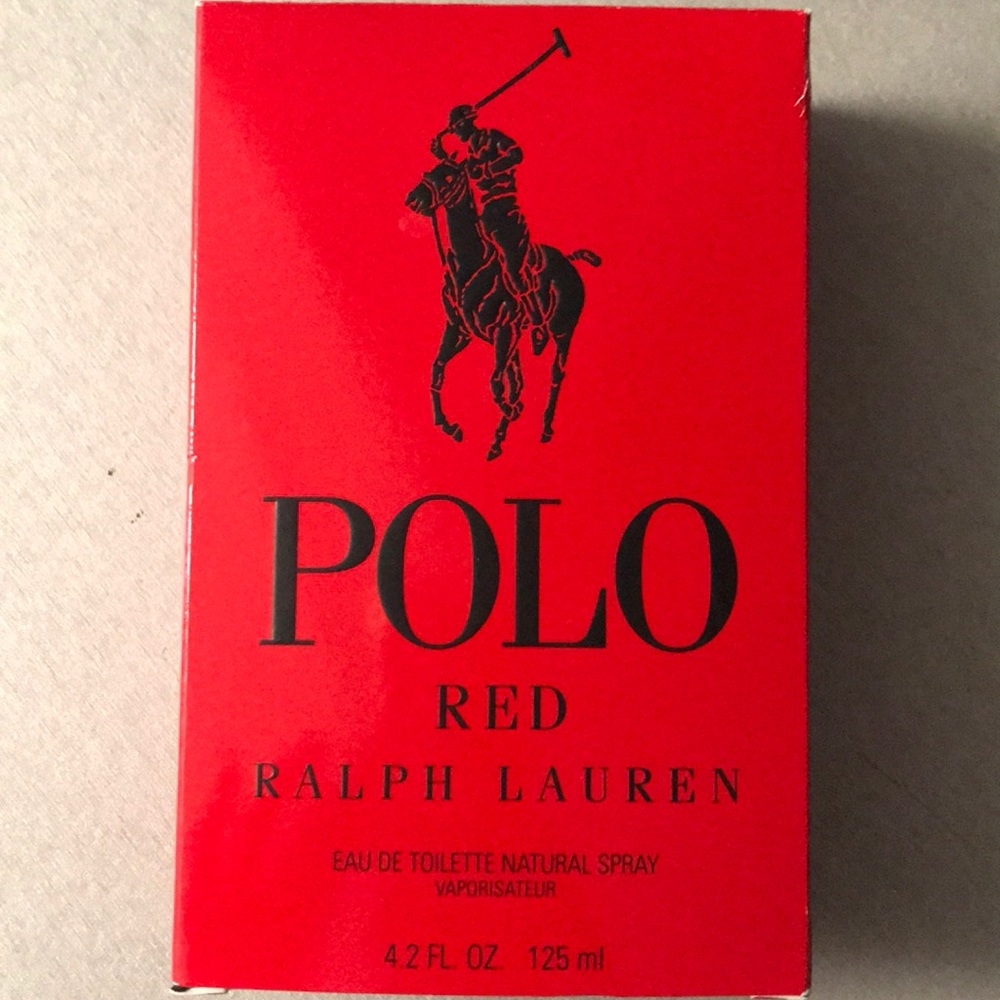 Polo RED by Ralph Lauren cologne for men 4.2 oz