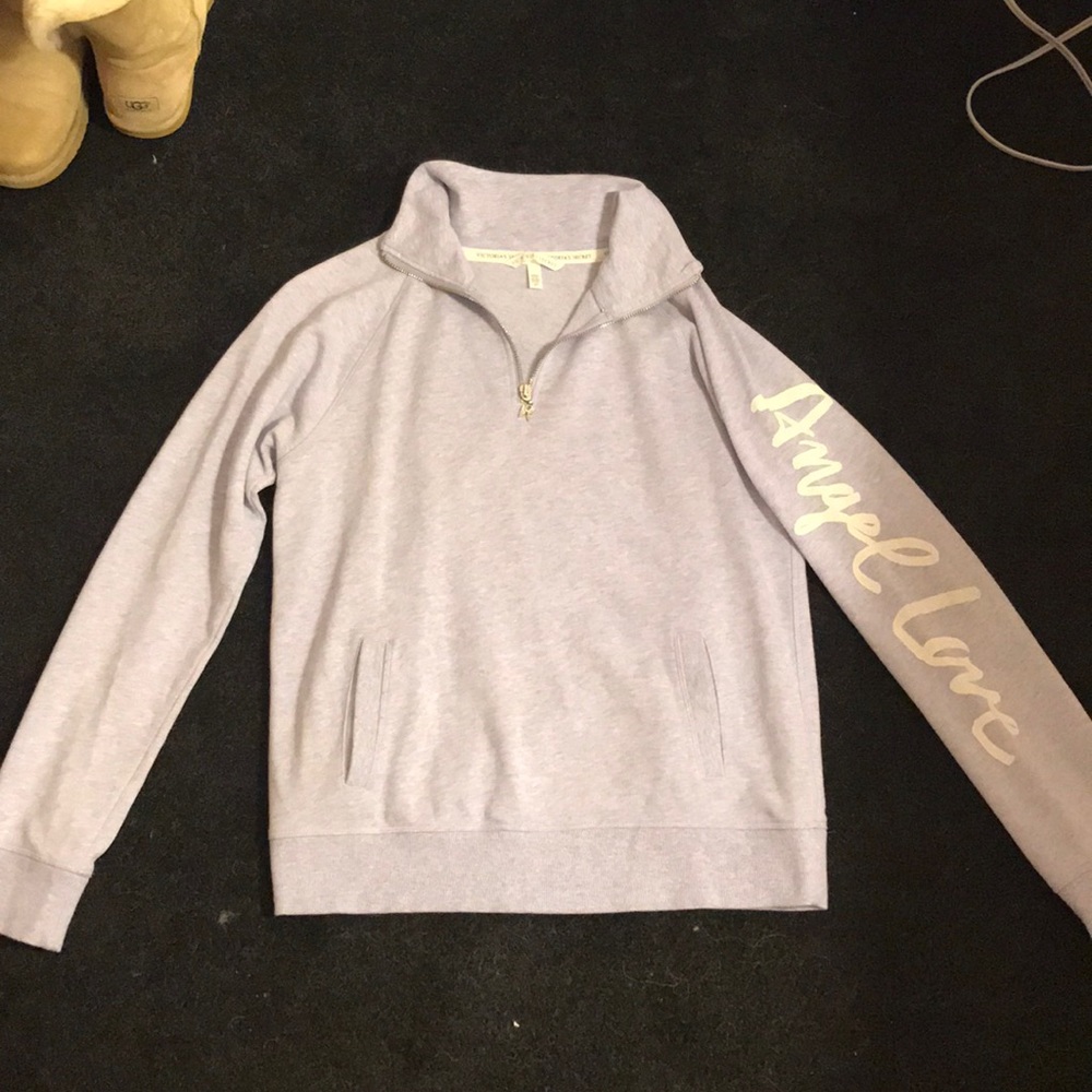 victoria’s secret half zip