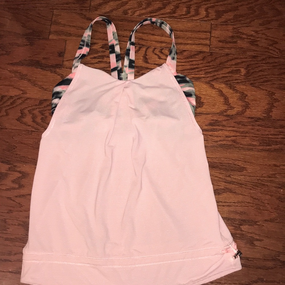Lulu Lemon built in bra tank