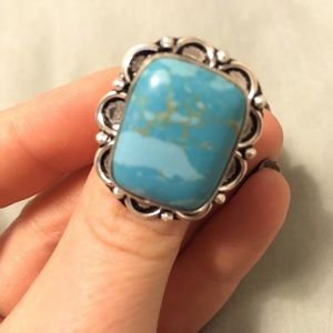 Gorgeous Turquoise ring size 8