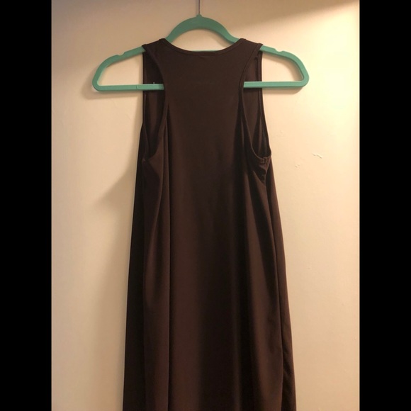 ZigZag Stripe Day to Day Tank Choc. Brown Small - Picture 2 of 4