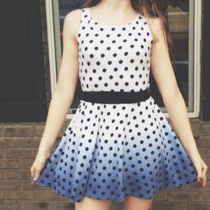 Girl’s Polka-Dotted Dress