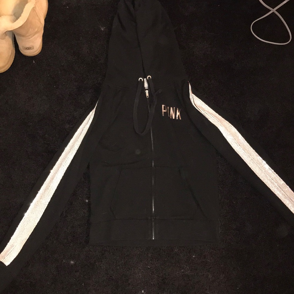 PINK victoria’s secret zip up