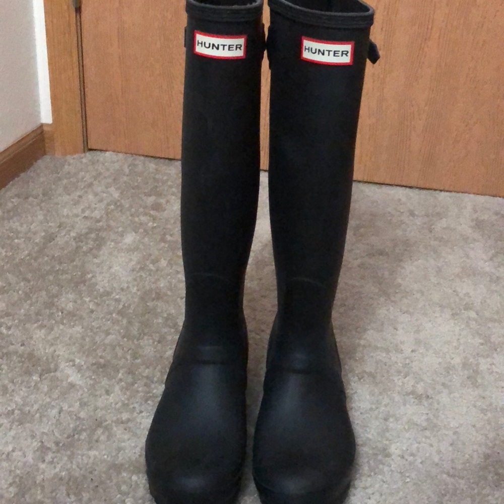 Hunter rain boots!