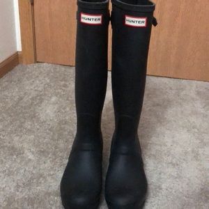 Hunter rain boots!