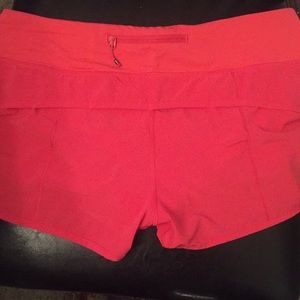 QUICK SALE Lululemon hot pink size 8 speed shorts