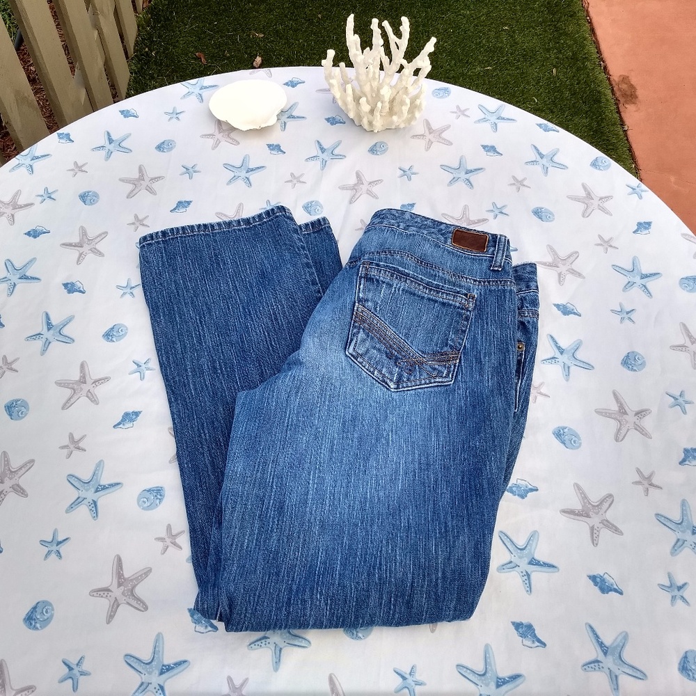 TOMMY HILFIGER 12 MID RISE STRAIGHT LEG UNIQUE!