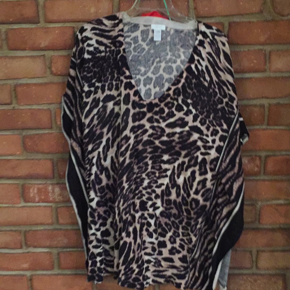 Sleeveless tunic sweater