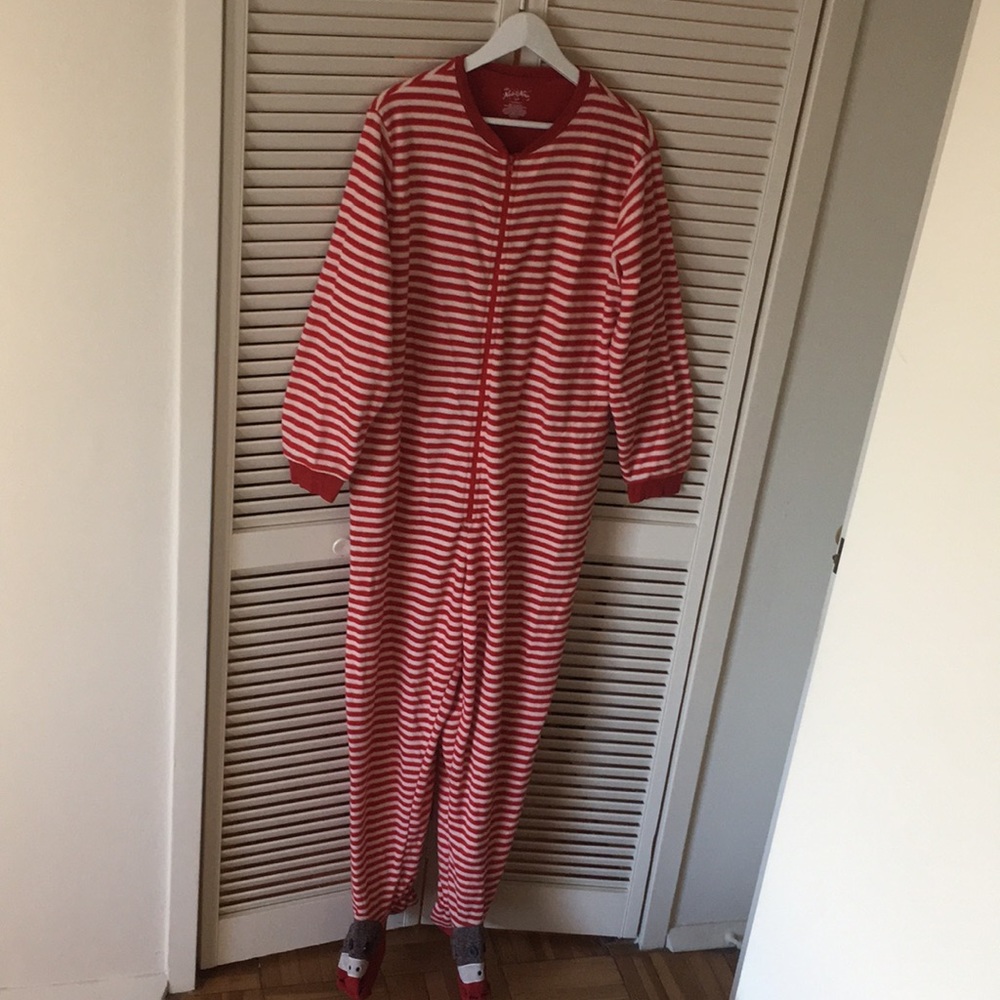 Holiday onesie pajamas