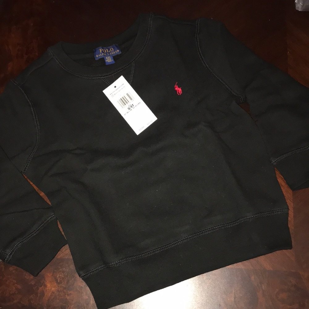 Boys polo sweatshirt