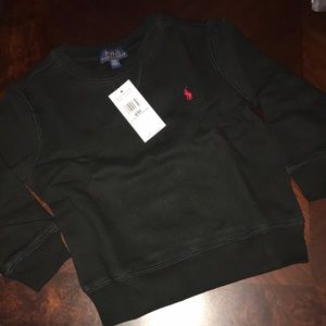 Boys polo sweatshirt