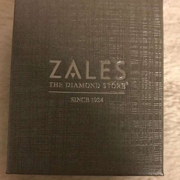 Blue & White Sapphire Infinity Necklace - Picture 3 of 3