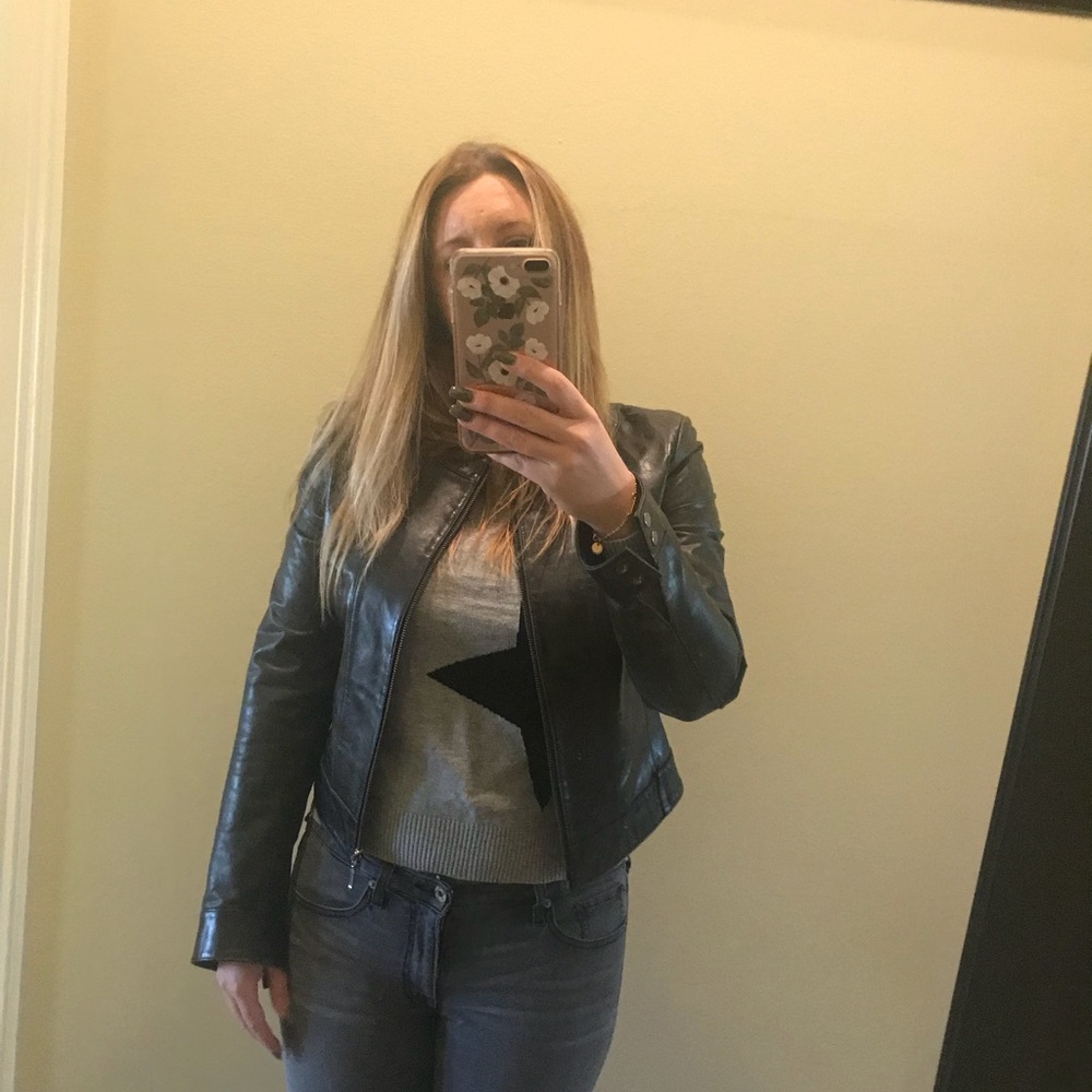 Fitted Leather Jacket
