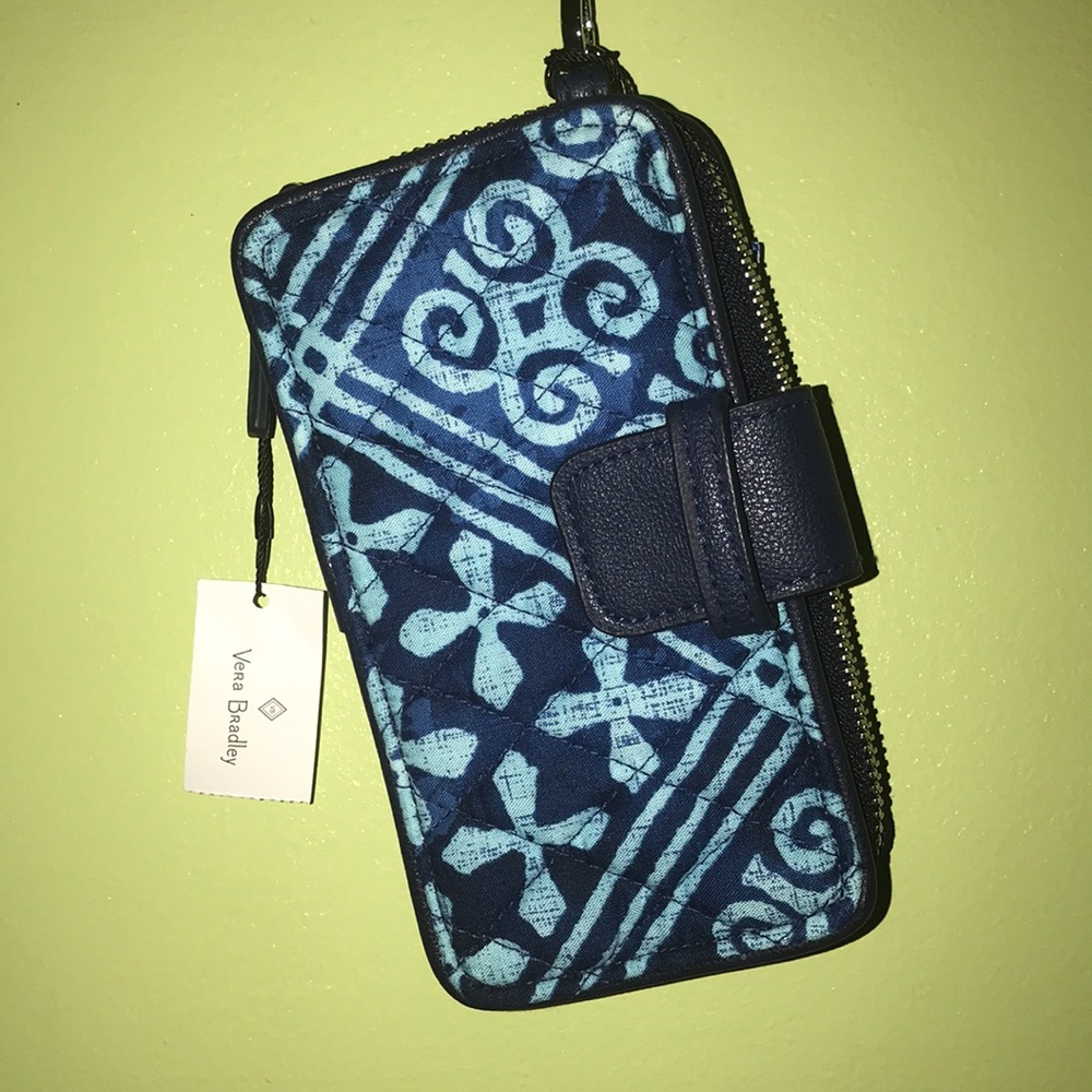 Blue wristlet