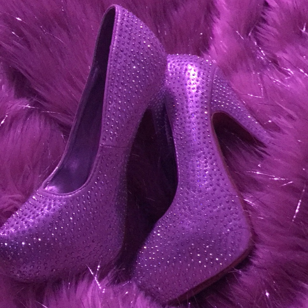 Studded high heels