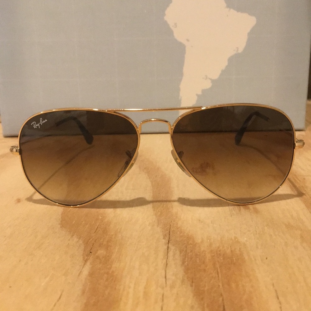 Ray Ban Original Aviator Gold