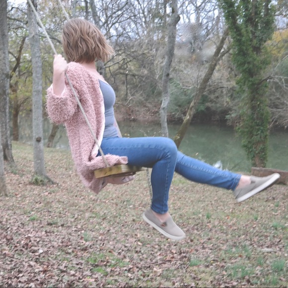 Brandy Melville Pink Fuzzy Fur Coat - Picture 6 of 6