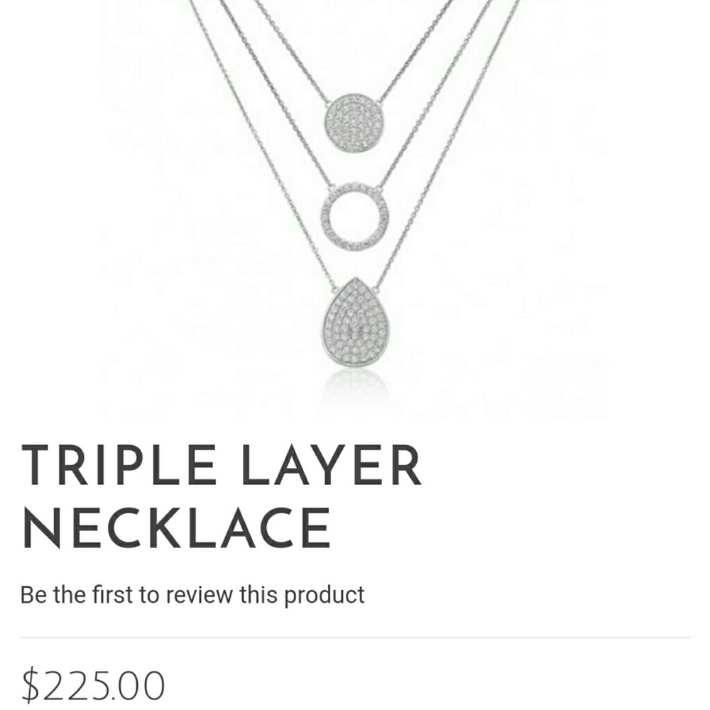 Necklace and earrings