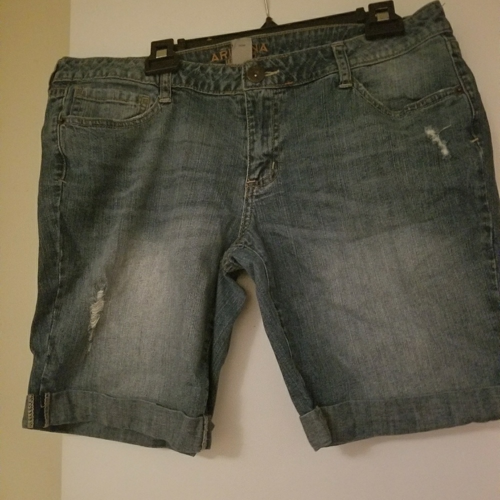 Girls Arizona Jean shorts size 15 blue