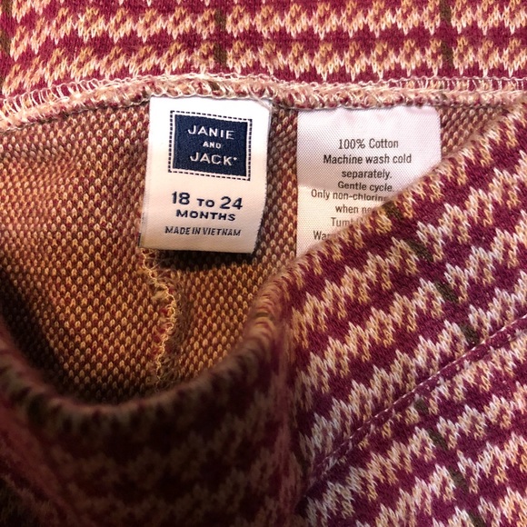 Janie and Jack Plaid Suit - Picture 4 of 4