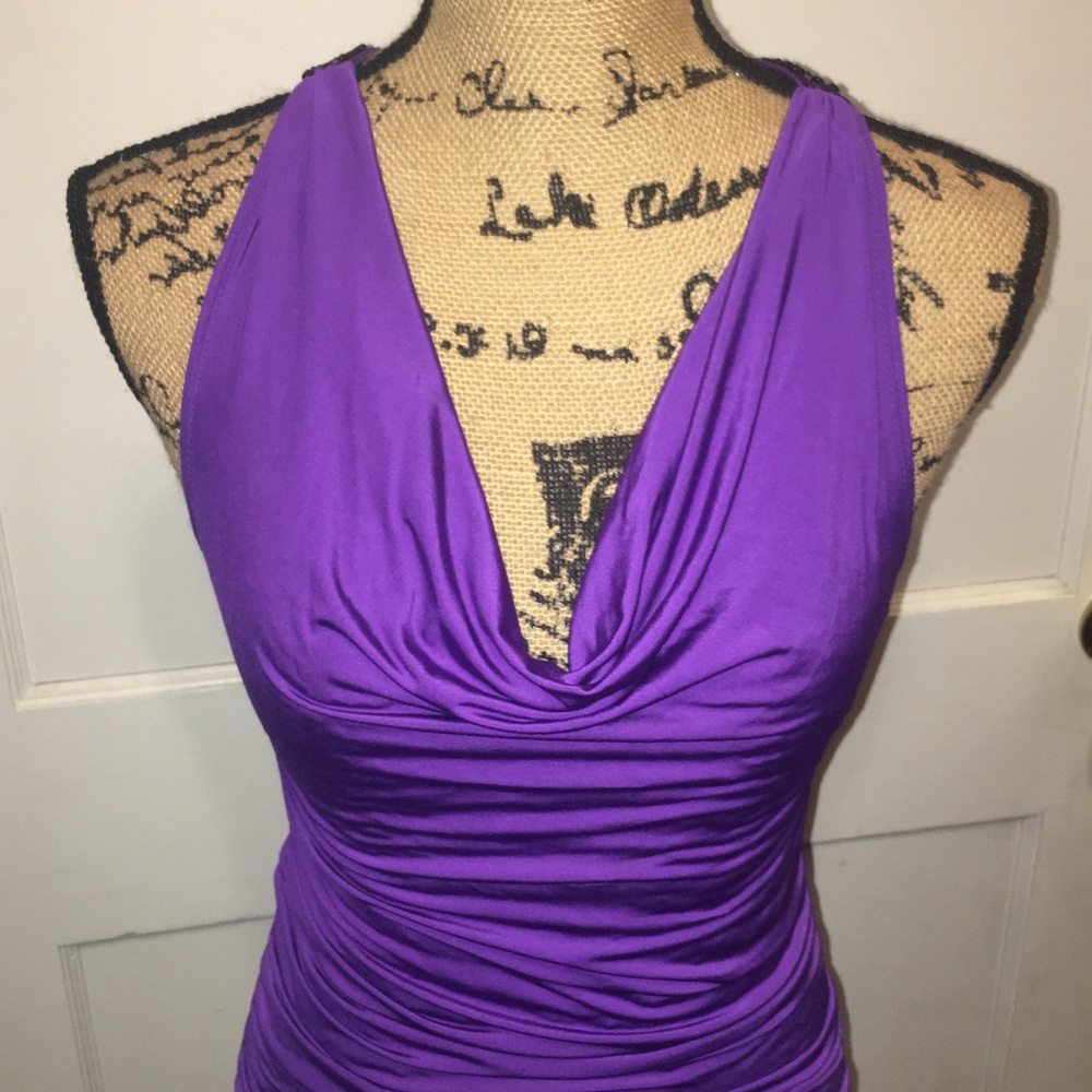 Sequins & beaded Purple Women’s Dress
