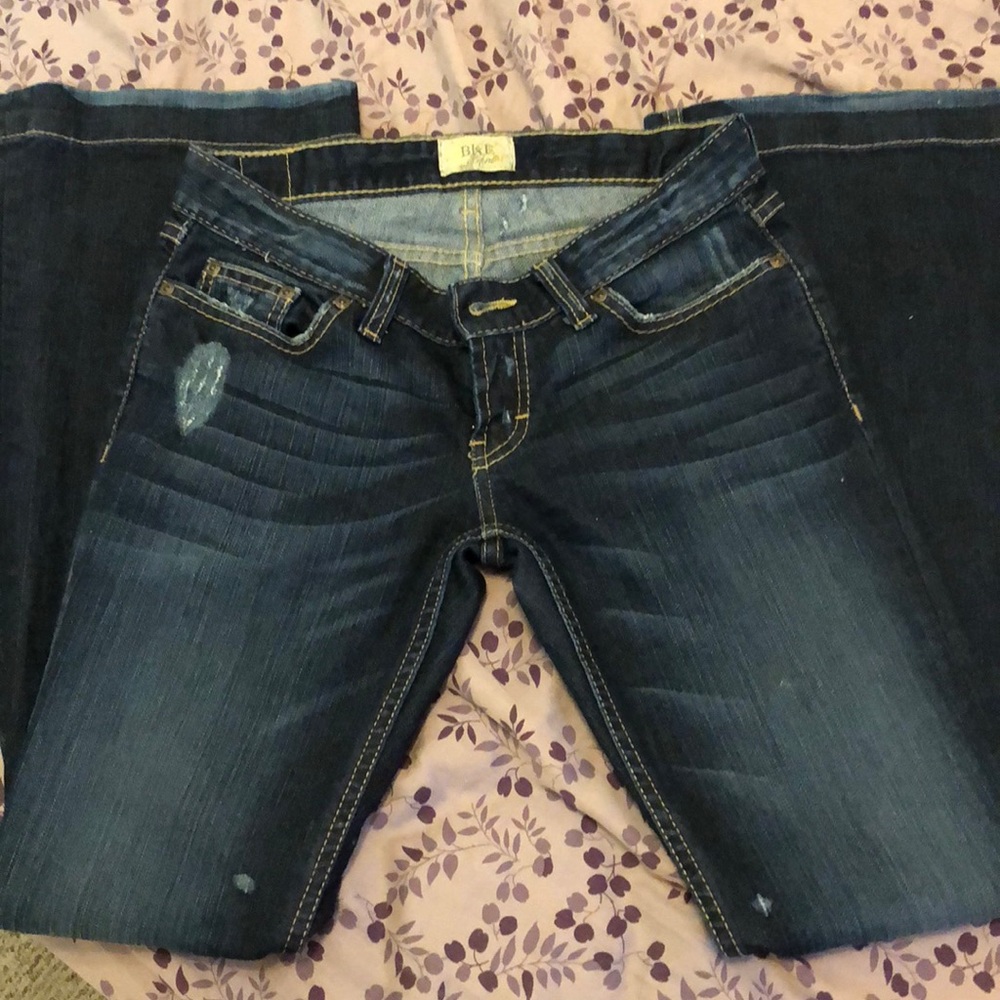 BKE Buckle Denim Flare Jeans