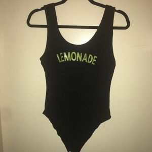 Lemonade body suit