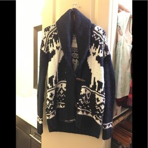 Moose toggle cardigan