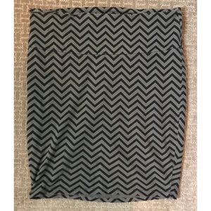 Torrid has pencil dress chevron print